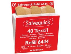 Plaster SALVEQUICK tekstil refill (40) Cederroth 